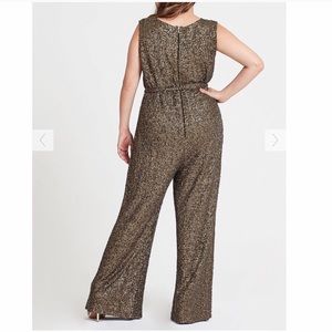 elvi sequin jumpsuit